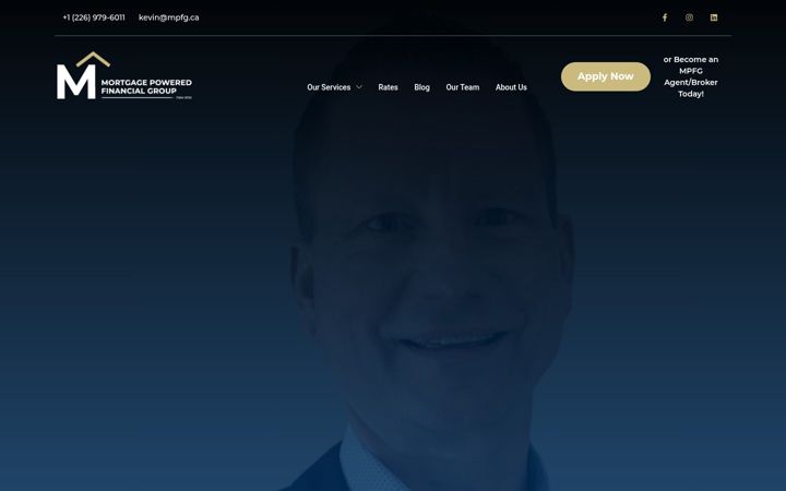 Screenshot of kevinnorton.ca