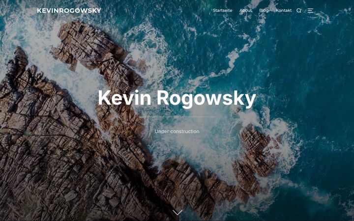 Screenshot of kevinrogowsky.de