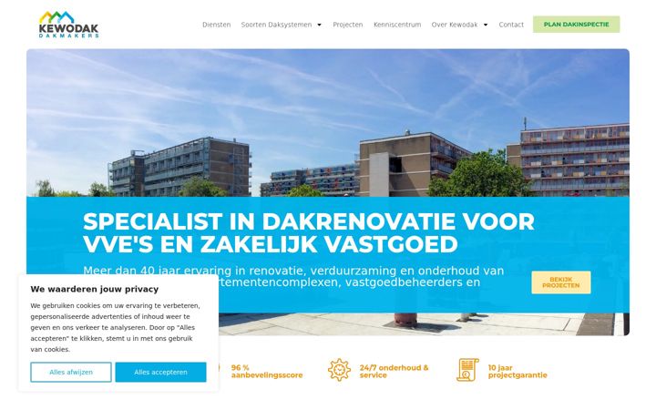 Screenshot of kewodak.nl