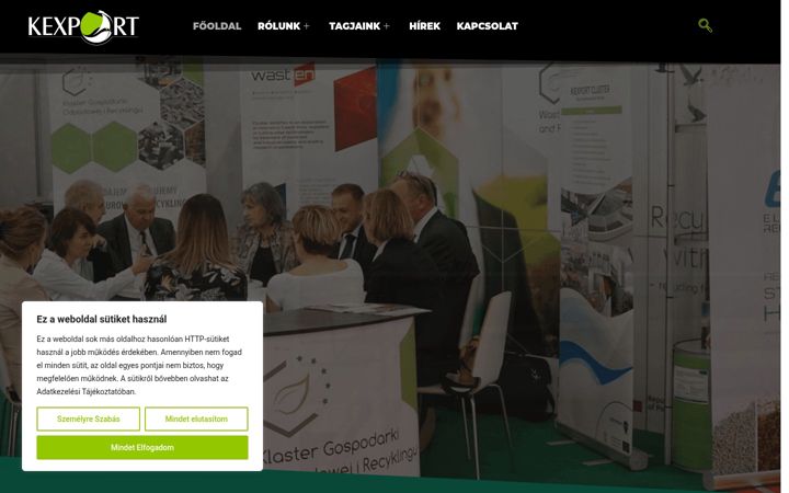 Screenshot of kexport.eu