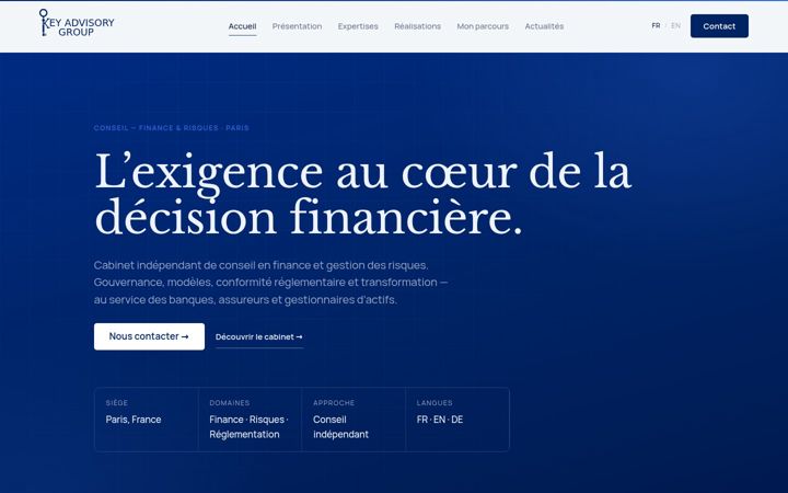 Screenshot of keyadvisorygroup.com