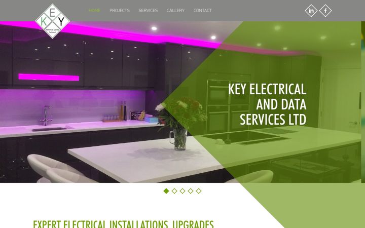 Screenshot of keybuildingservices.co.uk