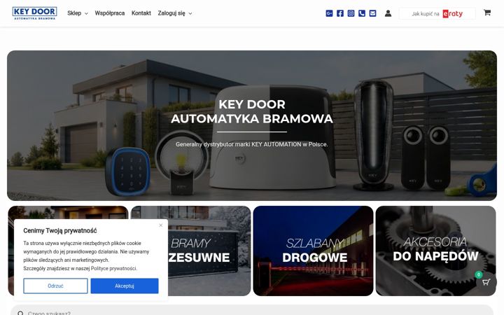 Screenshot of keydoor.pl