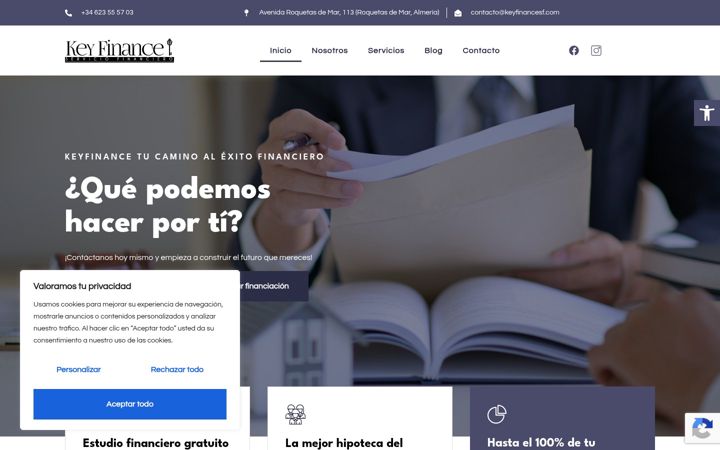 Screenshot of keyfinancesf.com