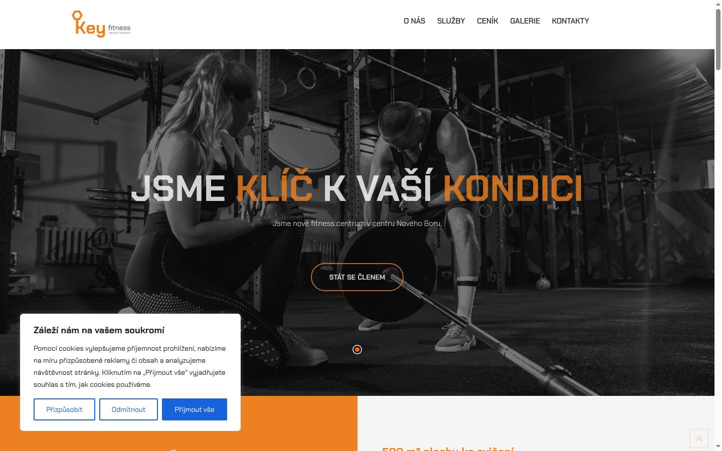 Sutikimo reklamjuostės, rodytos prieš bet kokią sąveiką, ekrano kopija