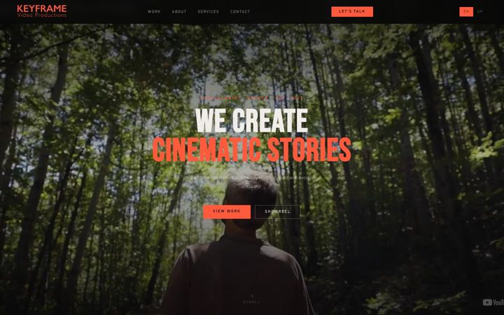 Screenshot of keyframe.gr