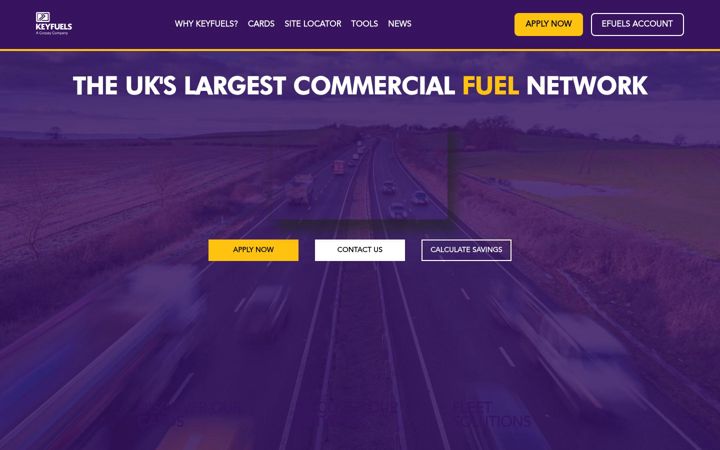 Screenshot of keyfuels.co.uk