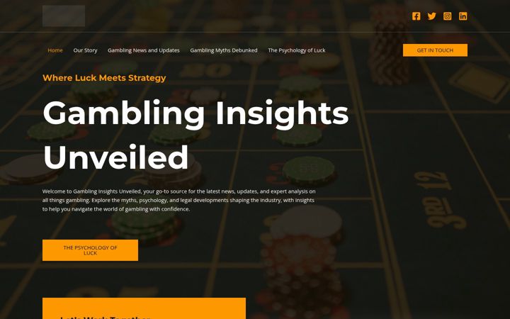 Screenshot of keygamblelucky.com
