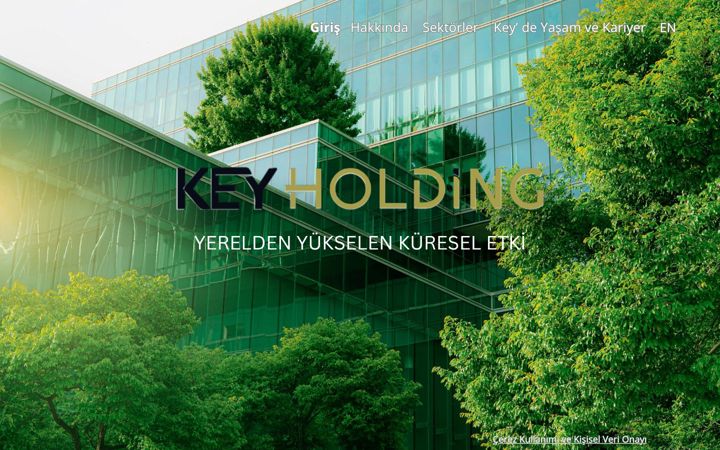 Screenshot of keyholding.com.tr
