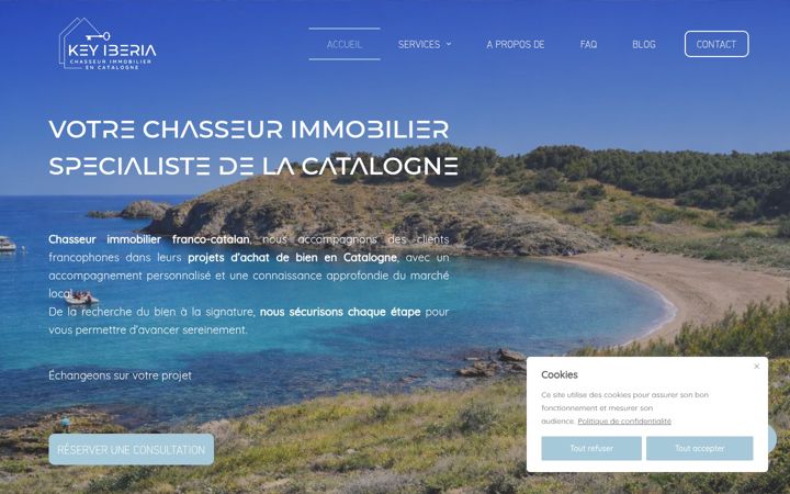 Screenshot of keyiberia.com