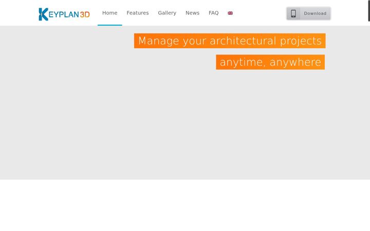 Screenshot of keyplan3d.com
