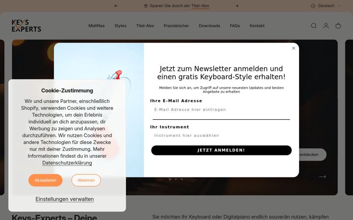 Screenshot of keys-experts.com