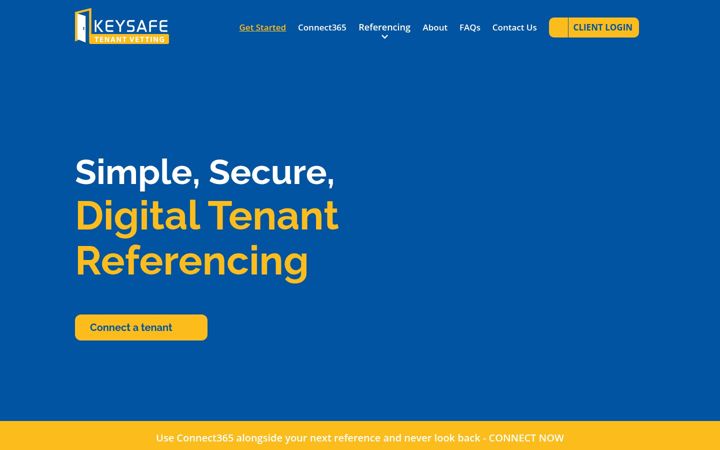 Screenshot of keysafetv.com