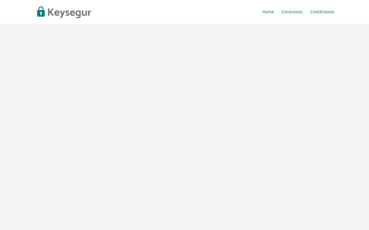 Screenshot of keysegur.com