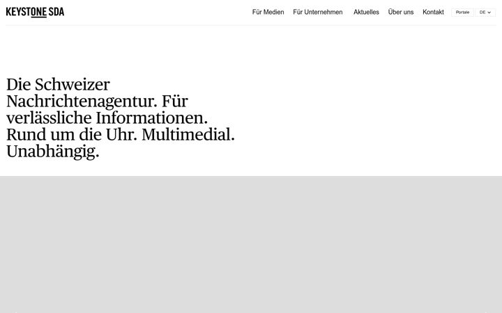 Screenshot of keystone-sda.ch