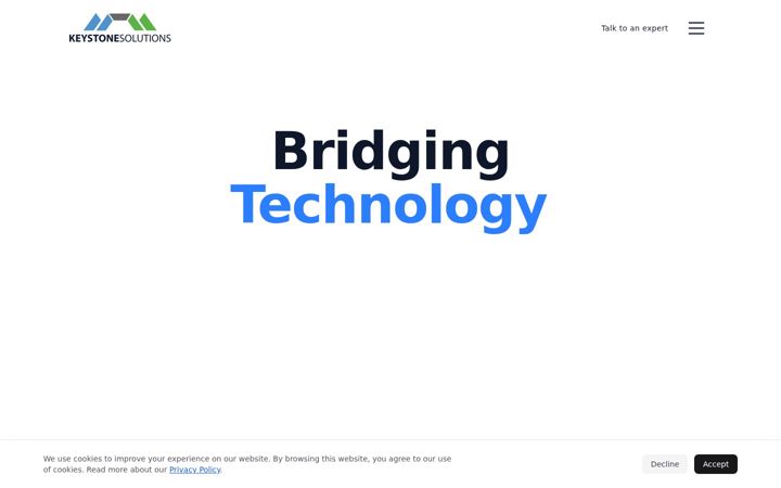Screenshot of keystone-solutions.be