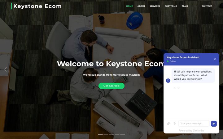 Screenshot of keystoneecom.in