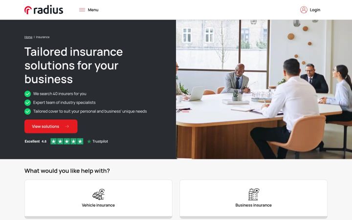 Screenshot of keystoneinsurance.ie