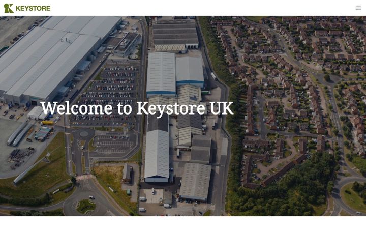 Screenshot of keystoreuk.co.uk