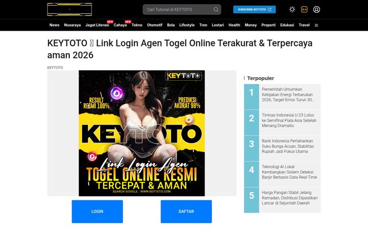 Screenshot of keytoto.us.com
