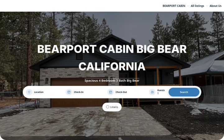 Screenshot of keyvacay.com