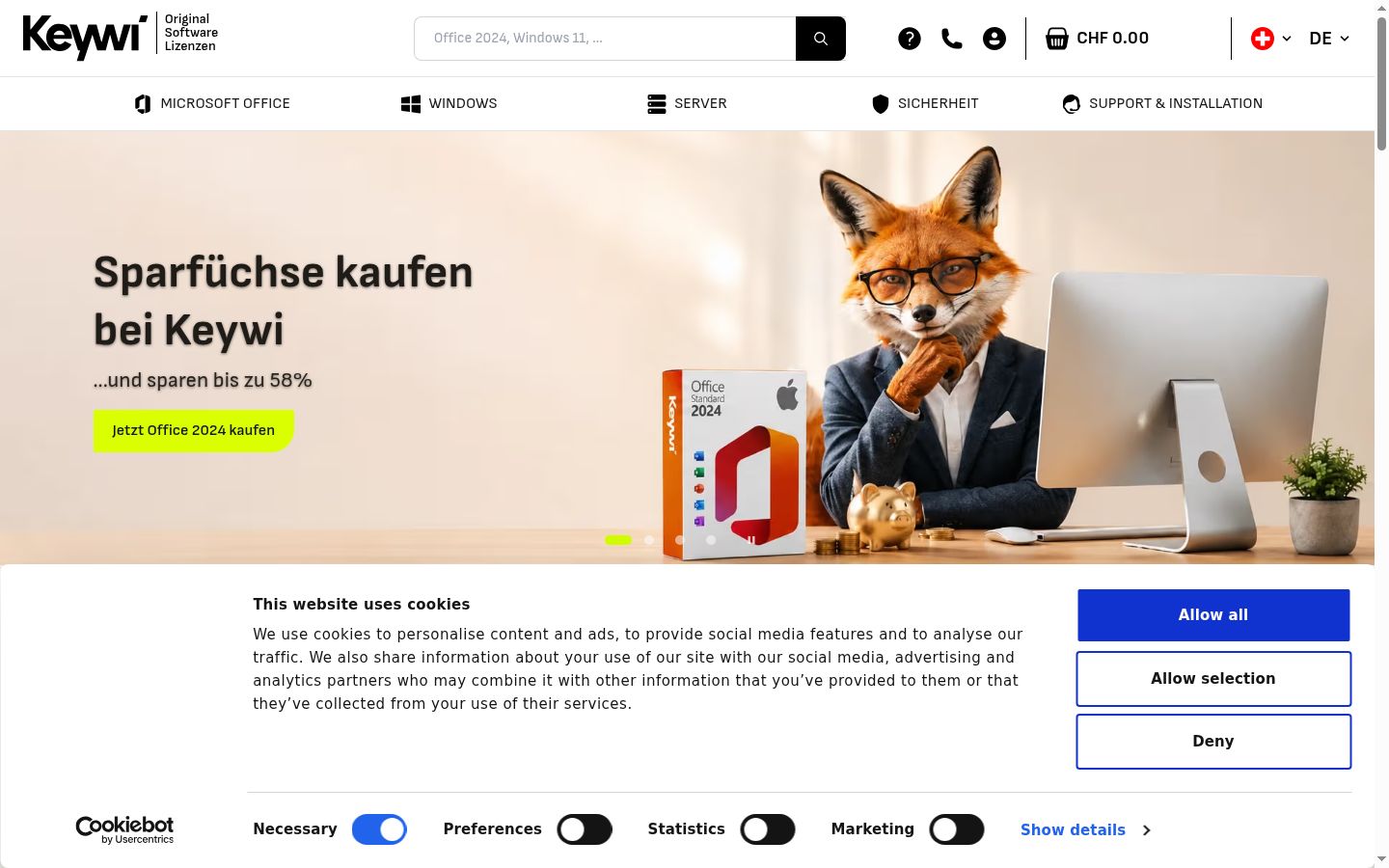 Kuvakaappaus suostumusbannerista, joka näytettiin ennen mitään vuorovaikutusta