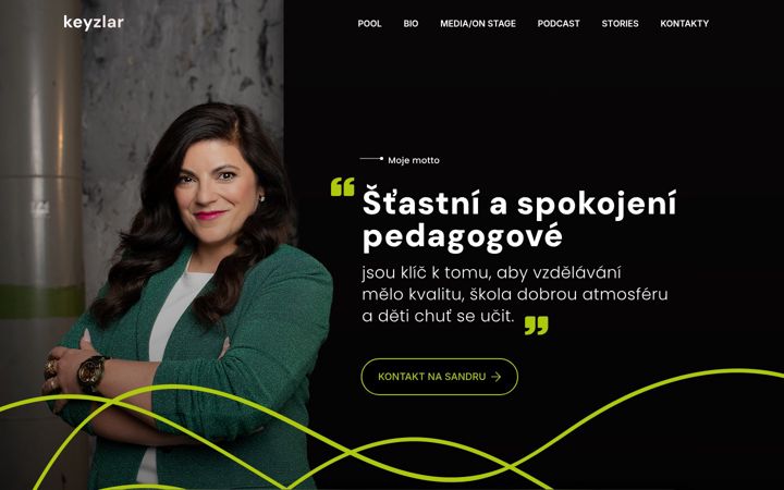 Screenshot of keyzlar.cz