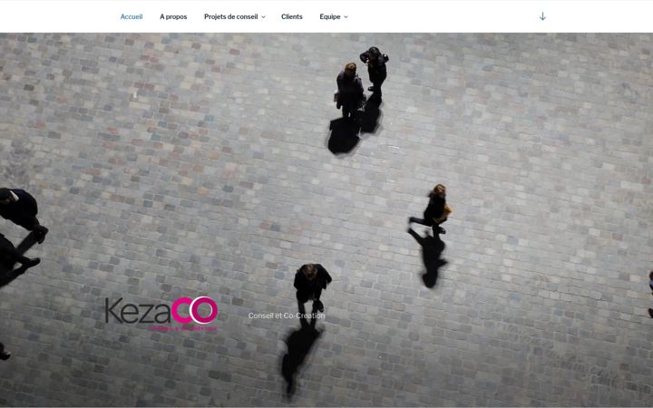 Screenshot of kezaco.eu