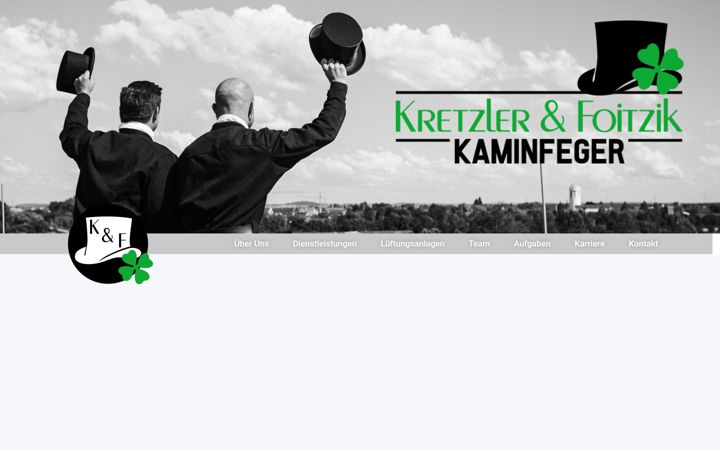 Screenshot of kf-kaminfeger.de