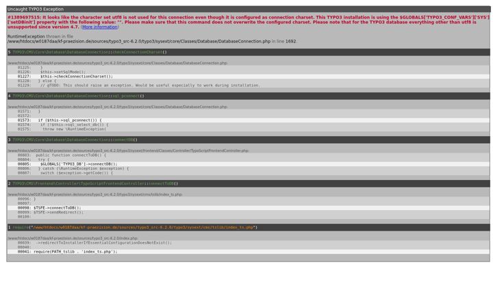 Screenshot of kf-praezision.de