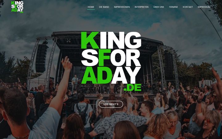 Screenshot of kfad.de