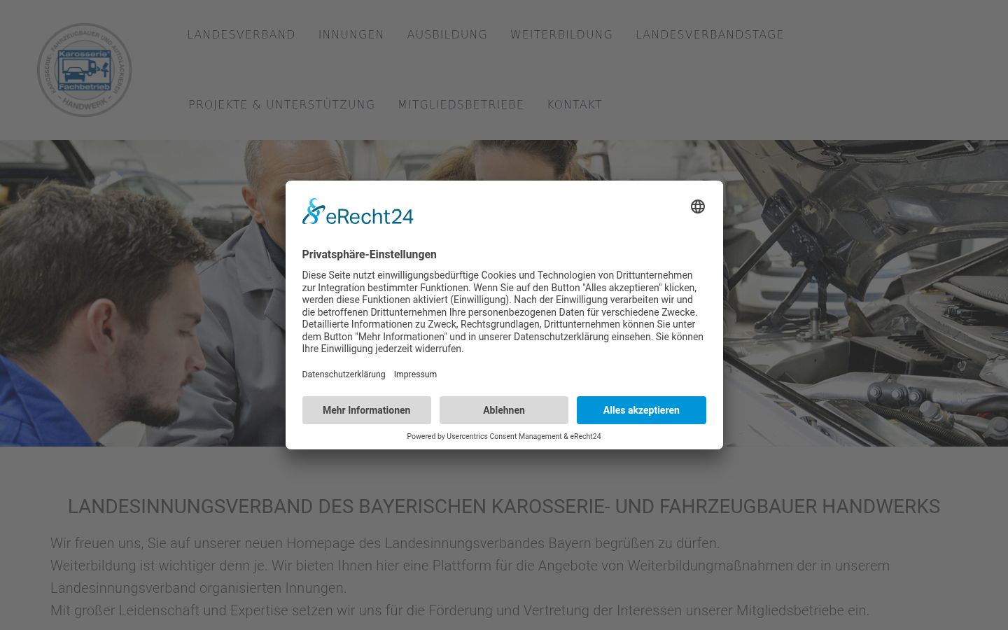 Sutikimo reklamjuostės, rodytos prieš bet kokią sąveiką, ekrano kopija