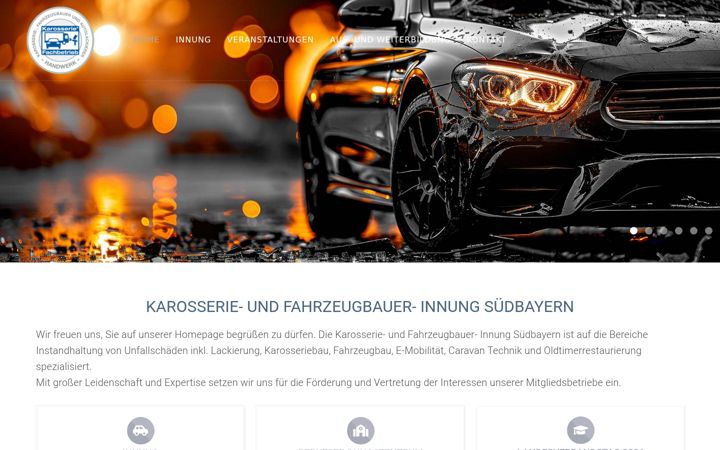 Screenshot of kfb-innung.de