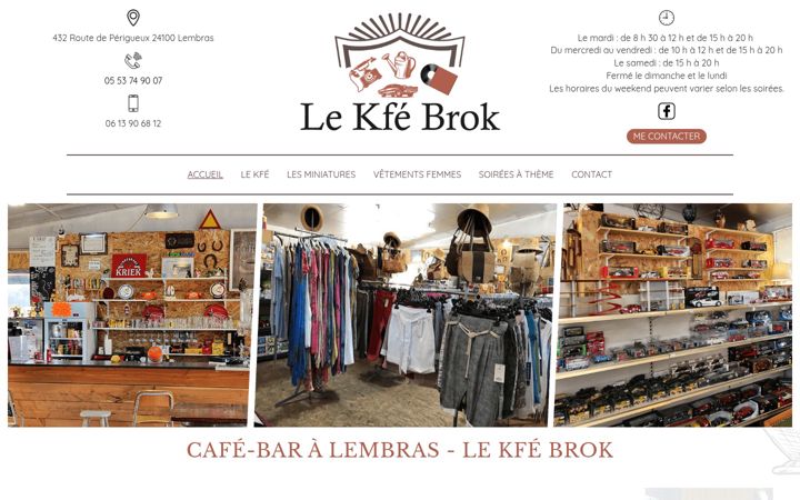 Screenshot of kfe-brok.fr