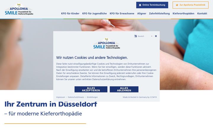 Screenshot of kfo-duesseldorf.com