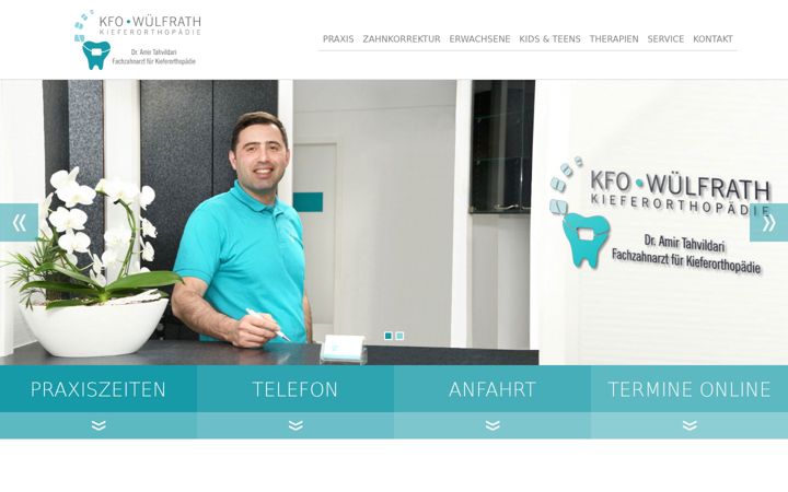 Screenshot of kfo-wuelfrath.de