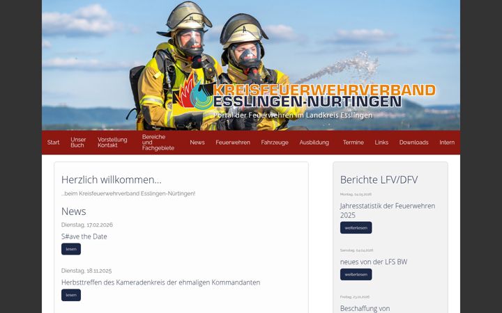 Screenshot of kfv-esnt.de