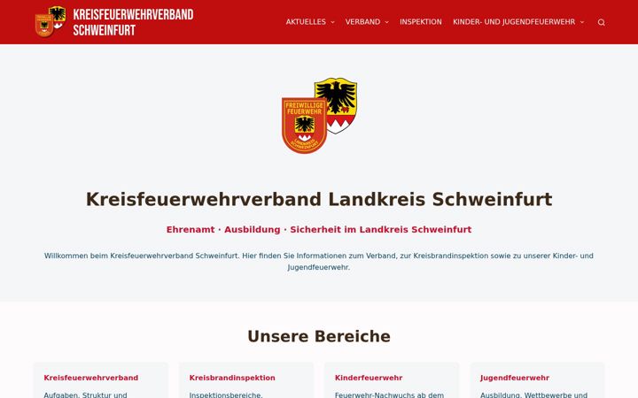 Screenshot of kfv-schweinfurt.de