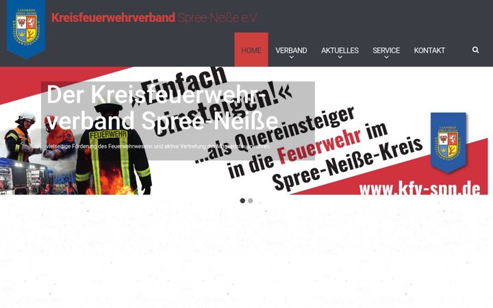 Screenshot of kfv-spn.de