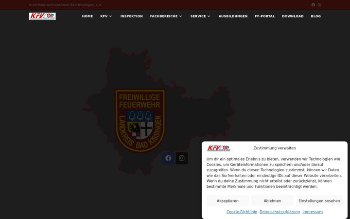 Screenshot of kfvkg.de