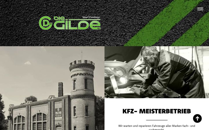 Screenshot of kfz-gilde.de