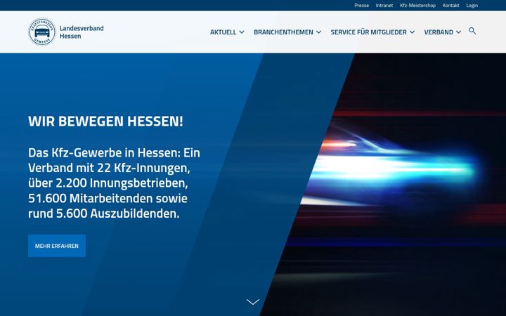 Screenshot of kfz-hessen.de