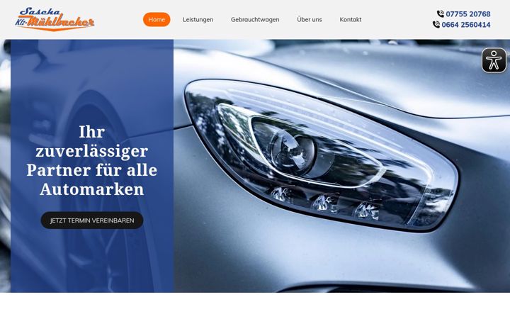 Screenshot of kfz-sascha.at