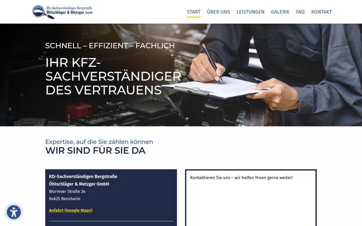 Screenshot of kfz-sv-b.de