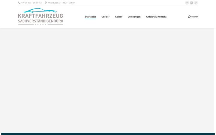 Screenshot of kfz-sv-datteln.de