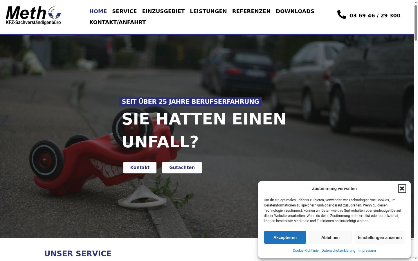 Sutikimo reklamjuostės, rodytos prieš bet kokią sąveiką, ekrano kopija