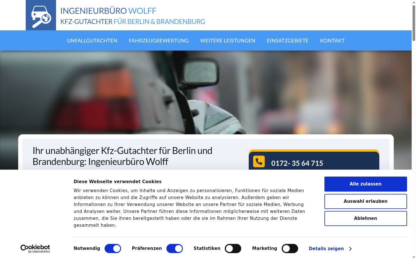 Screenshot tal-banner tal-kunsens muri qabel kwalunkwe interazzjoni