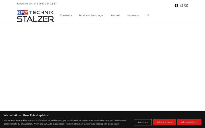 Screenshot of kfz-technik-stalzer.at