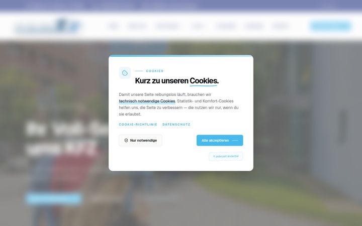 Screenshot of kfz-voll-service.de