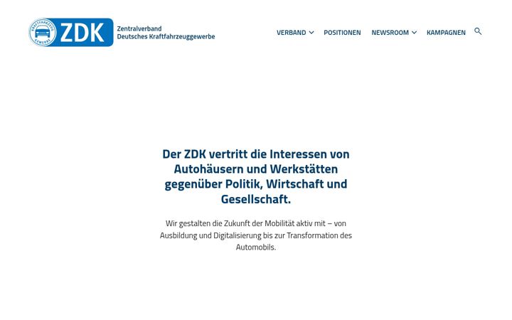 Screenshot of kfzgewerbe.de